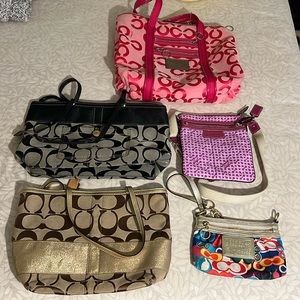 Coach purse bundle (authentic).